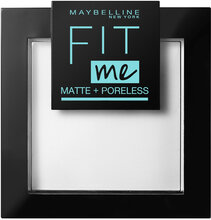 Maybelline New York Fit Me Matte + Poreless Powder 90 Translucent Ansiktspudder Sminke Maybelline*Betinget Tilbud