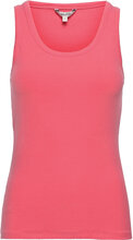 Angelika-M Tops T-shirts & Tops Sleeveless Pink MbyM