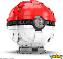 Pokémon Construx Jumbo Poké Ball Toys Building Sets & Blocks Building Sets Multi/patterned Mega