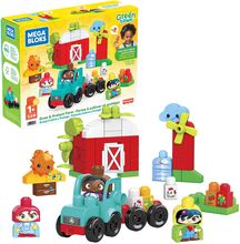 Bloks Green Town Grow & Protect Farm Toys Baby Toys Educational Toys Stackable Blocks Multi/patterned MEGA Bloks