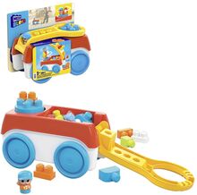 Bloks Trekkelek Toys Baby Toys Pull Along Toys Multi/mønstret MEGA Bloks*Betinget Tilbud