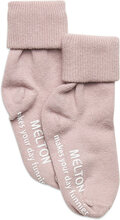 Cotton Socks - Anti-Slip Tøfler Innesko Rosa Melton*Betinget Tilbud