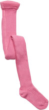 Tights - Rib Basic - All S Tights Pink Melton