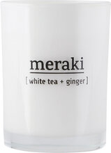 Scented Candle, White Tea & Ginger Doftljus Nude Meraki