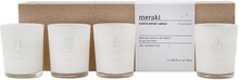 Scented Advent Candles, Frozen Meadow Xmas 2023 Duftlys White Meraki