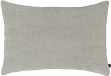 Chenille Cushion, Incl. Filling Home Textiles Cushions & Blankets Cushions Grey Mette Ditmer
