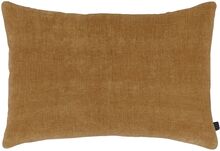 Chenille Cushion, Incl. Filling Home Textiles Cushions & Blankets Cushions Orange Mette Ditmer