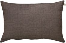 Mono Cushion W. Polyester Filling Home Textiles Cushions & Blankets Cushions Grå Mette Ditmer*Betinget Tilbud