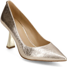Clara Mid Pump Shoes Heels Pumps Classic Gold Michael Kors