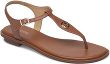Mallory Thong Shoes Summer Shoes Sandals Brun Michael Kors*Betinget Tilbud