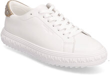 Grove Lace Up Low-top Sneakers White Michael Kors