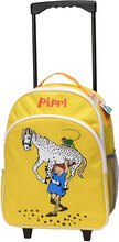 Pippi Rullväska, Gul Accessories Bags Travel Bags Yellow Pippi Langstrømpe