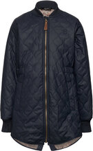 Duvet Girls Coat Outerwear Jackets & Coats Quilted Jackets Marineblå Mikk-line*Betinget Tilbud