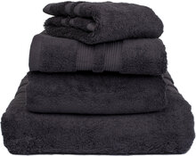 Fontana Towel Organic Home Textiles Bathroom Textiles Towels & Bath Towels Grå Mille Notti*Betinget Tilbud