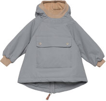 Baby Wen Fleece Lined Winter Anorak. Grs Outerwear Jackets & Coats Anoraks Blå Mini A Ture*Betinget Tilbud