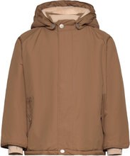Wally Fleece Lined Winter Jacket. Grs Outerwear Jackets & Coats Winter Jackets Kakigrønn Mini A Ture*Betinget Tilbud