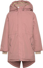Vikana Fleece Lined Winter Jacket. Grs Outerwear Jackets & Coats Winter Jackets Pink Mini A Ture