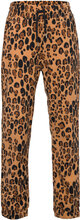 Leopard Fleece Trousers Outerwear Fleece Outerwear Fleece Trousers Multi/patterned Mini Rodini