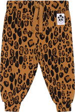 Basic Leopard Trousers Bukser Multi/mønstret Mini Rodini*Betinget Tilbud