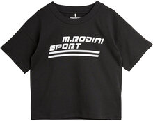 M Rodini Sport Sp Ss Tee Tops T-Kortærmet Skjorte Black Mini Rodini