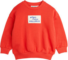 Mallorca Patch Sweatshirt Tops Sweatshirts & Hoodies Sweatshirts Red Mini Rodini