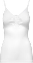 Celina Top Tops T-shirts & Tops Sleeveless White Minus