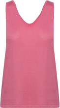 Carli Strik Top T-shirts & Tops Sleeveless Rosa Minus*Betinget Tilbud