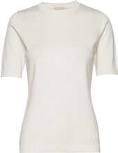Pamela Strik T-Shirt Tops Knitwear Jumpers Cream Minus