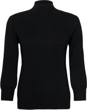 Mersin Rullekrave Strik Tops Knitwear Turtleneck Black Minus