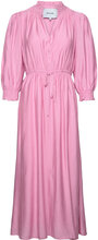 Salmia Midi Dress 1 Knælang Kjole Pink Minus