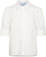 Molia Skjorte Tops Shirts Short-sleeved White Minus