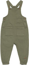 Overall Twill Bottoms Dungarees Green Minymo