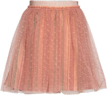 Skirt W. Glitter Dresses & Skirts Skirts Tulle Skirts Pink Minymo