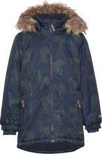 Snow Jacket Outerwear Jackets & Coats Winter Jackets Navy Minymo