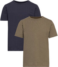 Basic 32 -T-Shirt Ss Tops T-shirts Short-sleeved Multi/patterned Minymo