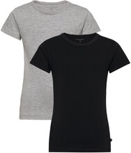 Basic 33 -T-Shirt Ss T-shirts Short-sleeved Svart Minymo*Betinget Tilbud
