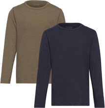 Basic 34 -T-Shirt Ls Tops T-shirts Long-sleeved T-shirts Multi/patterned Minymo
