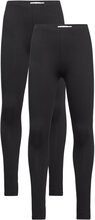 Basic Leggings Bottoms Leggings Black Minymo