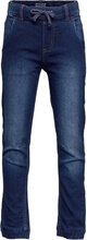 Jeans Boy Stretch Loose Fit Jeans Loose Jeans Blå Minymo*Betinget Tilbud