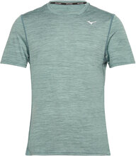 Impulse Core Tee T-shirts Short-sleeved Grønn Mizuno*Betinget Tilbud