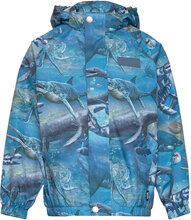 Waiton Outerwear Rainwear Jackets Blå Molo*Betinget Tilbud