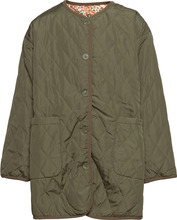 Hedvig Outerwear Jackets & Coats Quilted Jackets Green Molo