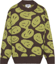 Bello Tops Knitwear Pullovers Multi/patterned Molo