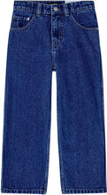 Aska Bottoms Jeans Wide Jeans Blue Molo
