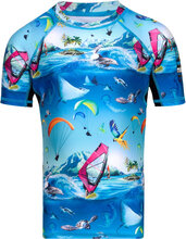 Neptune Swimwear UV Clothing UV Tops Blå Molo*Betinget Tilbud