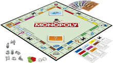 Monopoly Board Game Family Toys Puzzles And Games Games Board Games Multi/patterned Monopoly