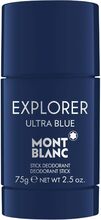Explorer Ultra Blue Deo Beauty MEN Deodorants Sticks Blå Montblanc*Betinget Tilbud