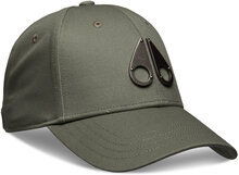 Logo Icon Cap Accessories Headwear Caps Green Moose Knuckles