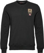 Trenton Sweatshirt Sweat-shirt Genser Svart Morris*Betinget Tilbud