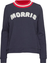 Corrine Sweatshirt Tops Sweat-shirts & Hoodies Sweat-shirts Blue Morris Lady